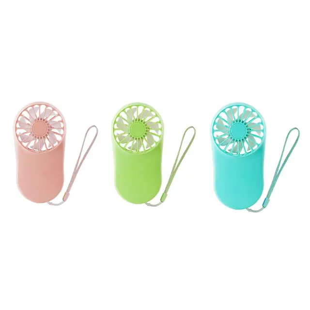 Rechargeable USB Mini Portable Pocket Fan Cool Air Hand Held Travel Cooling DC Mini Air Cooler Mini Fans USB Charging Outdoors 3
