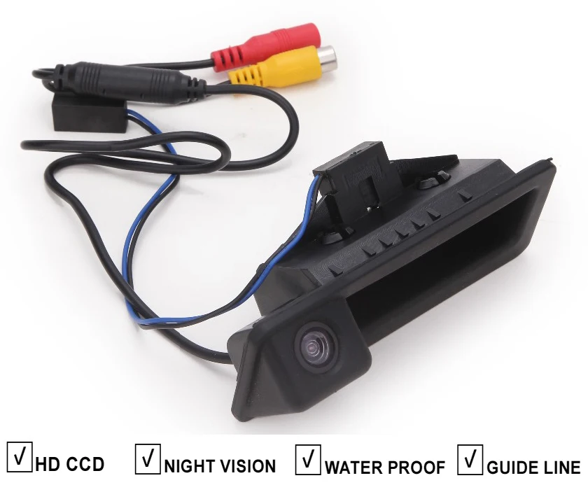Ccd Car Trunk Handle Rear View Reverse Camera For Bmw E60 E61 E70 E71