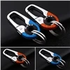 

Personalised Car Key Chain Design Cool Luxury Manual Metal Inlay Keychain Keyring Motorcycle Car Styling Keychain Accessories