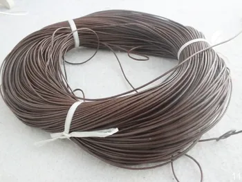 

FREE SHIPPING !!! A-4424 3mm Jewelry Findings DIY Brown Leather Cord