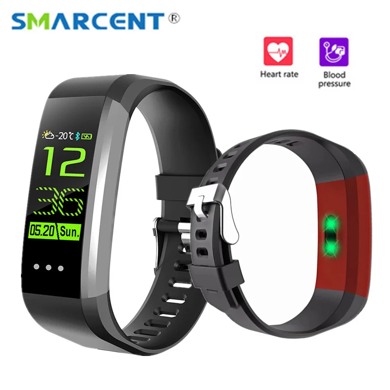 

Smart Fitness Bracelet Blood Pressure Heart Rate Monitor Activity Tracker Smart Band Drink Take Medicine Reminder Wristband CK16