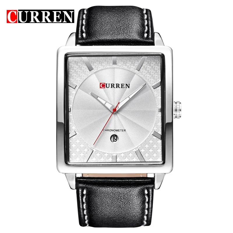 

Curren 8117 Luxury Brand Genuine Leather Strap Analog Display Date Men's Quartz Watch Casual Watch Men Watches relogio masculino