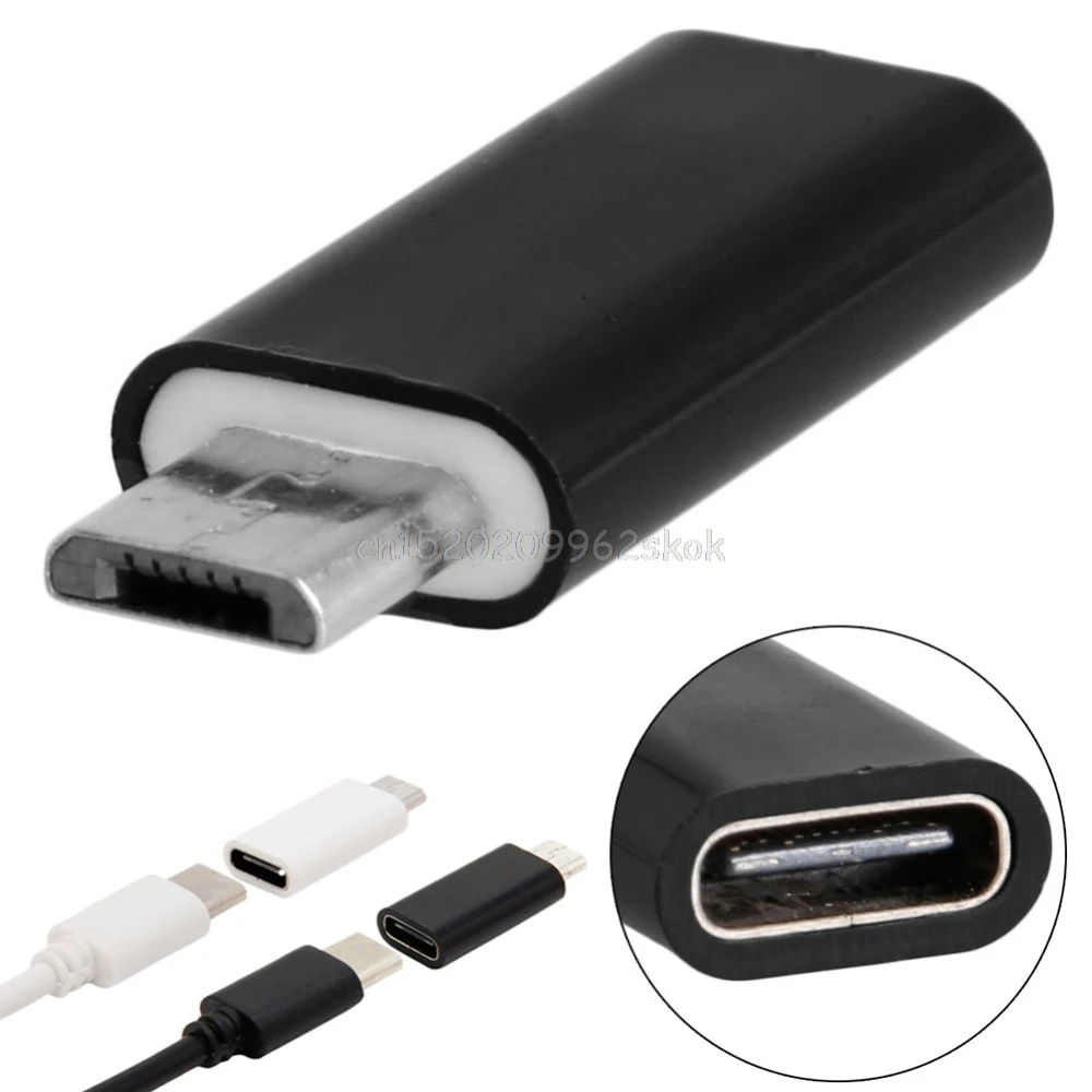 

Adapter 2PcS Micro USB 2.0 5Pin Male Jack to Type C USB 3.1 Female Connector Data Adapter JUN15 dropshipping