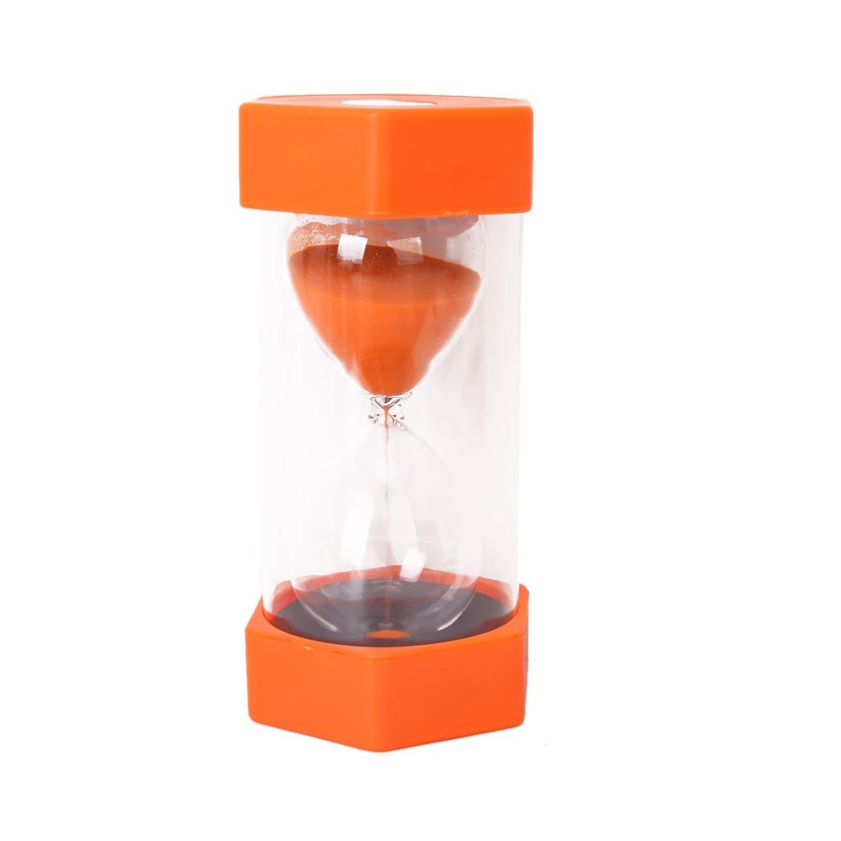 Безопасные стильные песочные часы 10 минут оранжевый