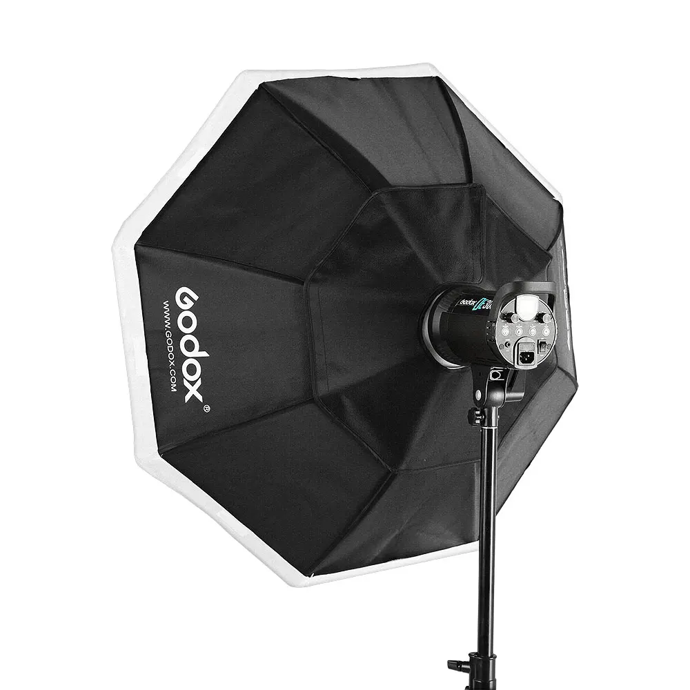 Софтбокс godox BW95cm Octagon umbrella+ крепление Bowens из алюминиевого сплава переходное кольцо для фотостудии godox flash