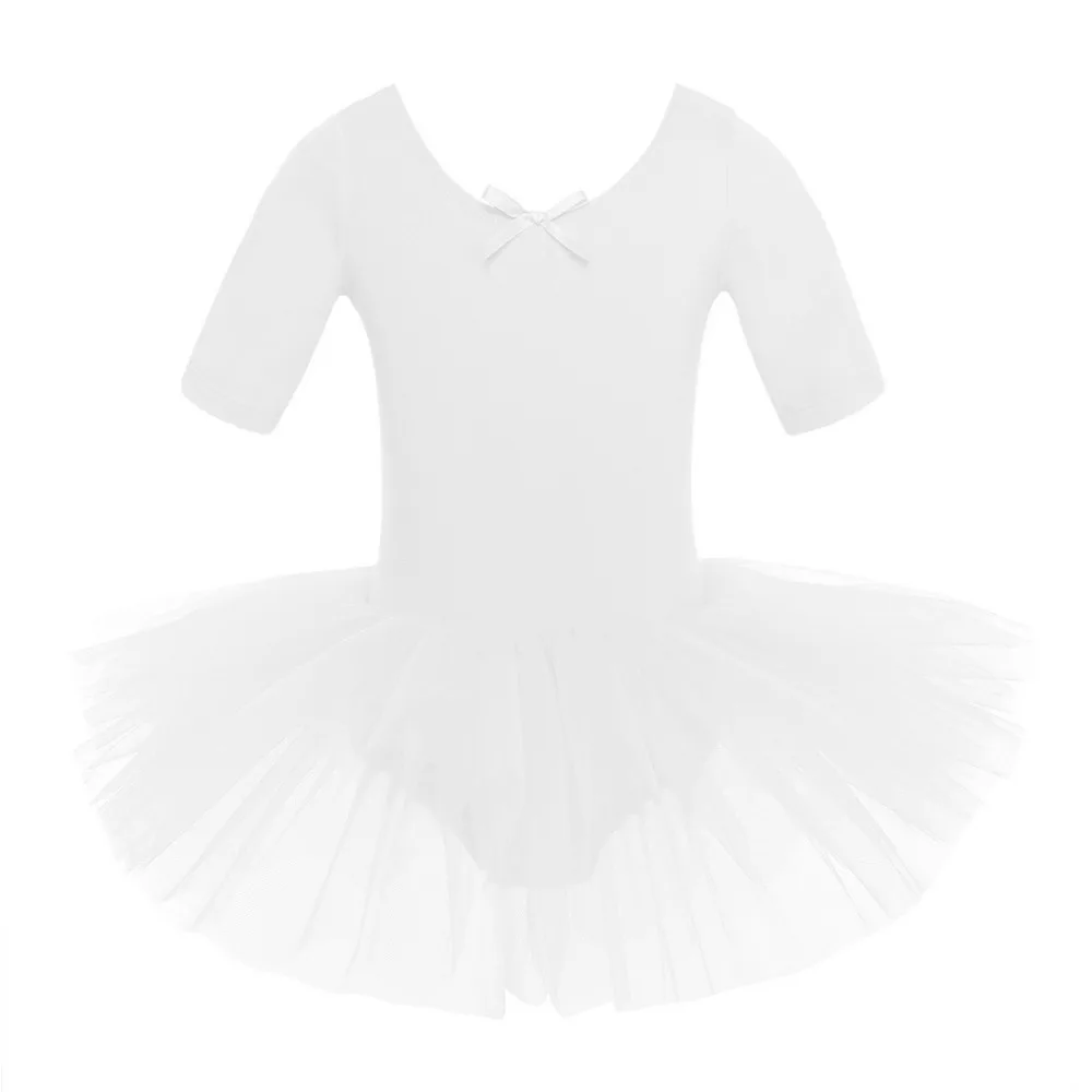 Детское хлопковое Тюлевое платье для балета для девочек, трико, юбка-пачка, балерина, костюмы принцессы, лирические Современные платья для танцев