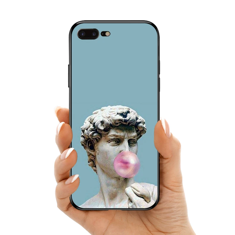 Художественная эстетика живопись силиконовый мягкий ТПУ чехол для iphone XR XS X XSMAX