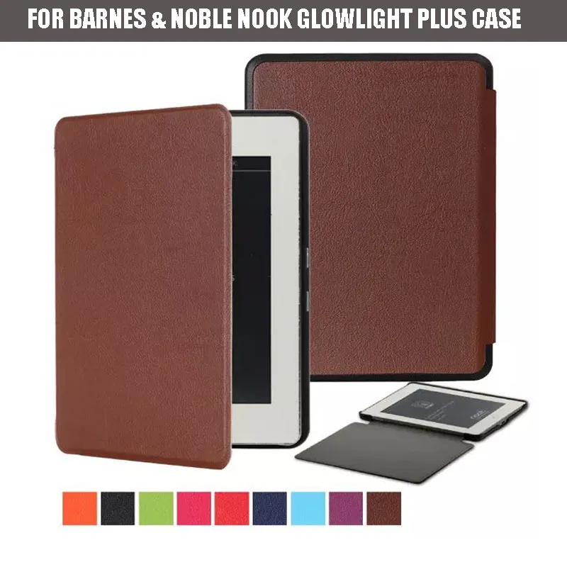 New Leather Cover For Barnes & Noble NOOK GlowLight Plus eReader Case