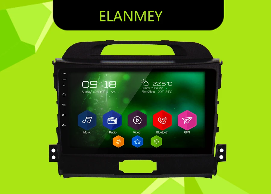 Clearance Elanmey GPS 8-Core T8 bluetooth stereo android 8.1.0 car multimedia player for kia Sportage R 2012- touch screen radio device 0 Clearance Elanmey GPS 8-Core T8 bluetooth stereo android 8.1.0 car multimedia player for kia Sportage R 2012- touch screen radio device 0