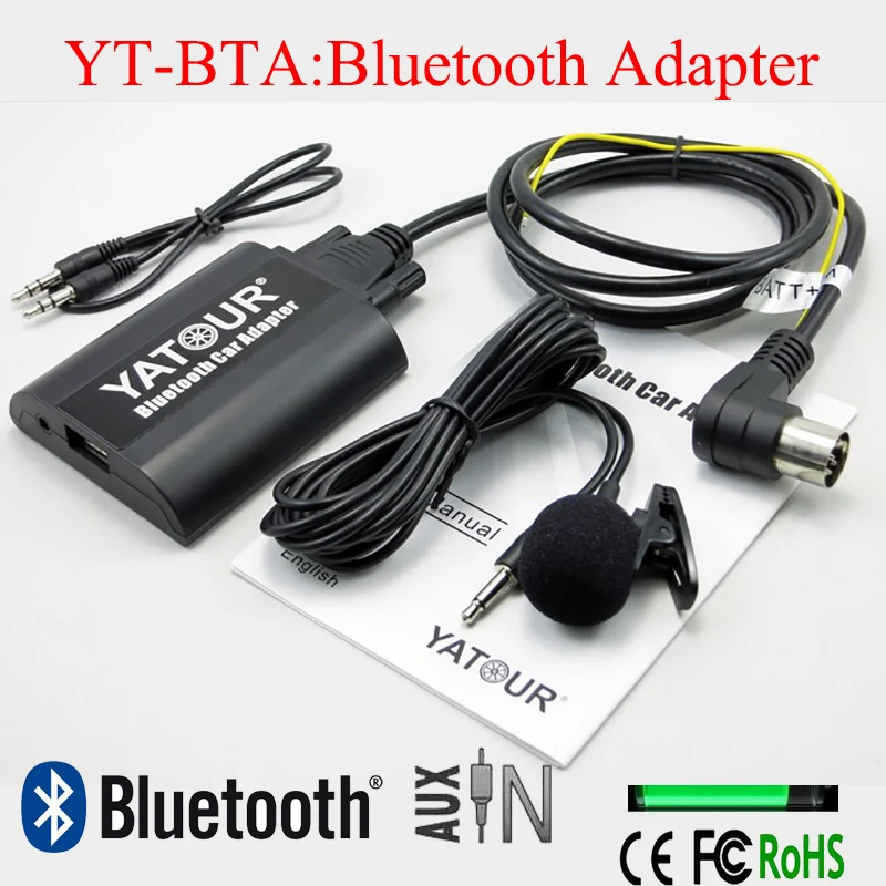 Yatour Bta Car Stereo Bluetooth Kit Mp3 Mp4 Cd Player For Volvo C70 S40