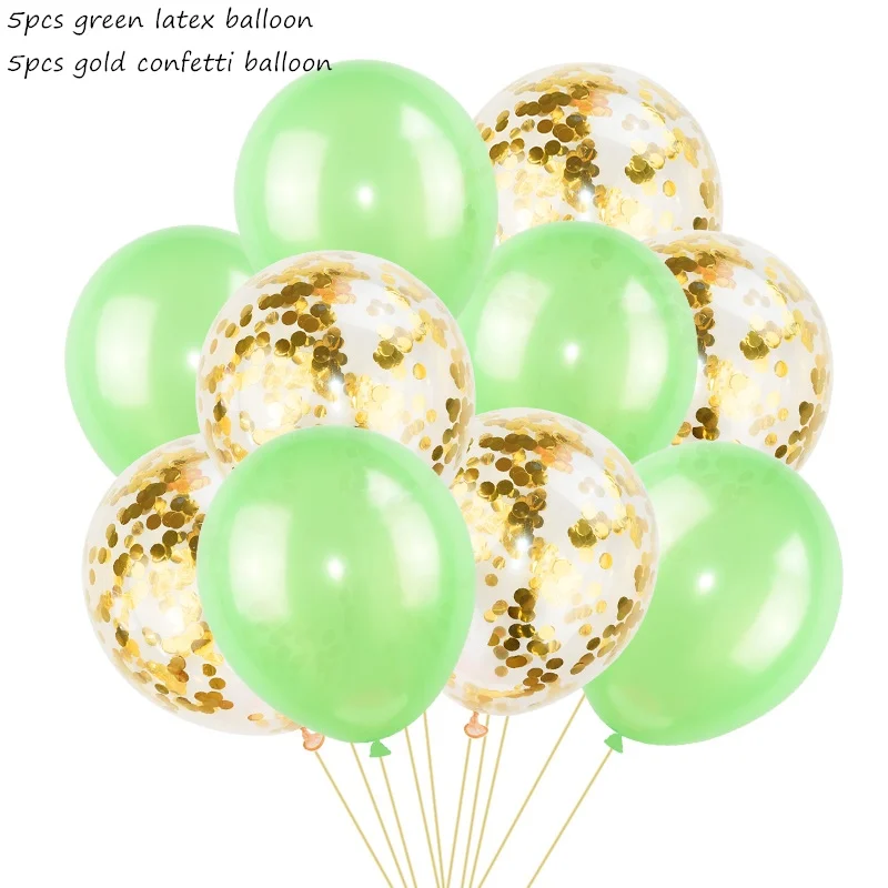 10 шт смешанные конфетти воздушные шары с днем рождения декоративные гелиевые шарики Свадебные праздничные латексные воздушные шары вечерние принадлежности - Цвет: Set12