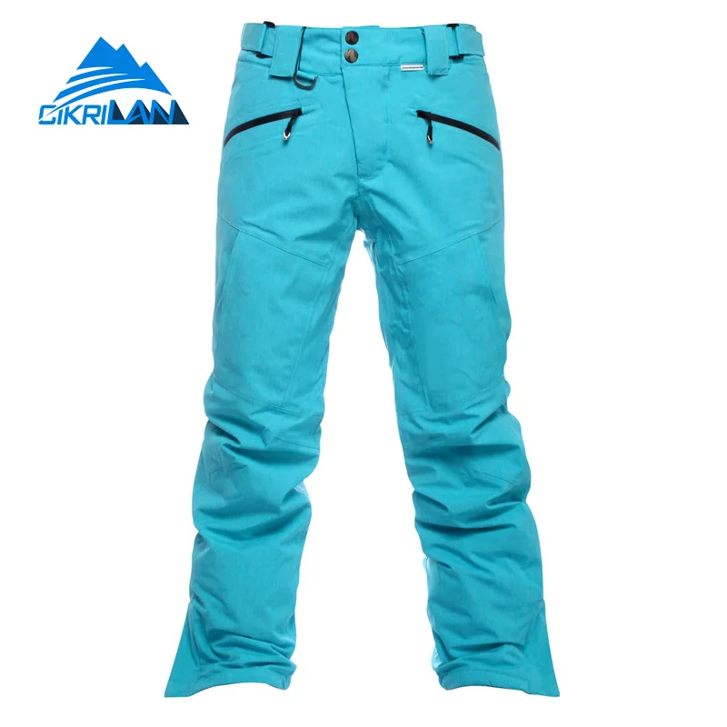 Venta caliente 2016 resistente al agua invierno pantalon esqui hombre nieve térmico a prueba de viento esquí de algodón Pantalones hombres snowboard Pantalones