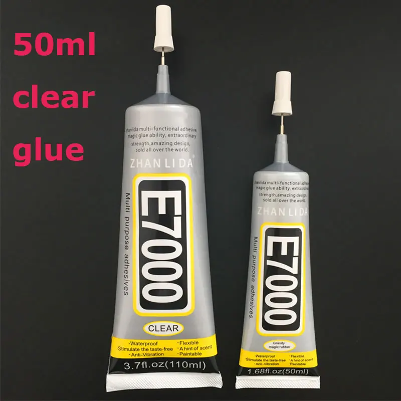 50 мл E 7000 многоремонтный клей для изготовления Diy стеклянного сенсорного экрана
