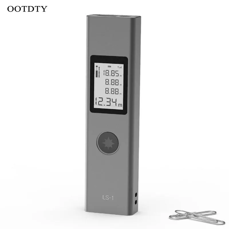 Beste 40m Laser Afstandsmeter LS 1 Laser Afstandsmeter Laser Range Finder Hoge Precisie Meting Mini Draagbare Handheld Bereik vinden