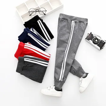 

Children's Wear 2018 Boys and Girls Fashion Pants on The New Korean Version of The Children's Pull Pants Casual Pants