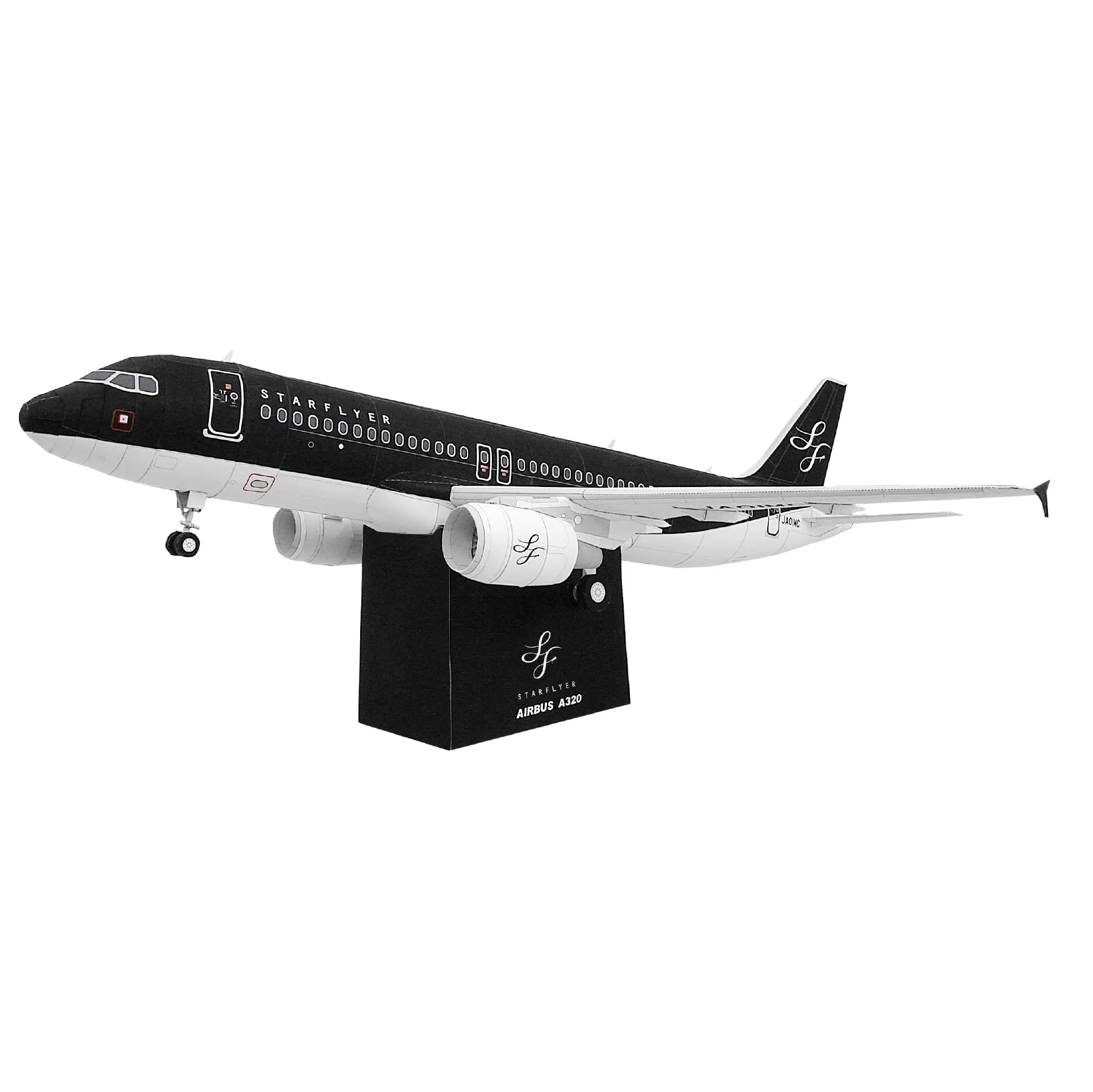 

1:72 Vietnam Japan Kyushu Airbus A320 Passenger Aircraft Paper Airbus Airplane Model Collection Gifts Educational Toys 52x47cm