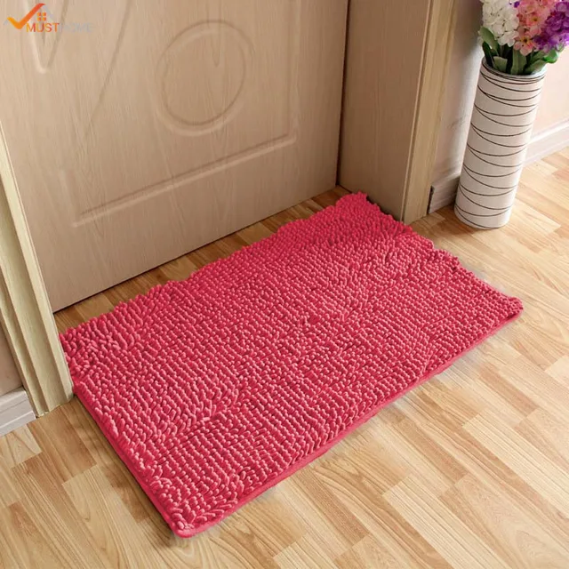 Us 5 99 50 Off 40 60cm Super Soft Bath Mat Microfiber Bathroom Rugs Non Slip Absorbent Fast Drying Carpet Shower Rug In Mats