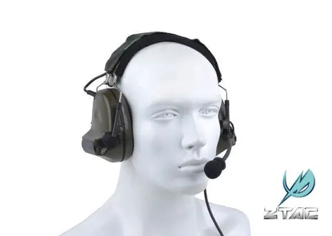 Redução de Ruído com a Orelha-copo Tactical Elemento Artes Tático Comtac ii Headset Microfones Headsets Táticos z.