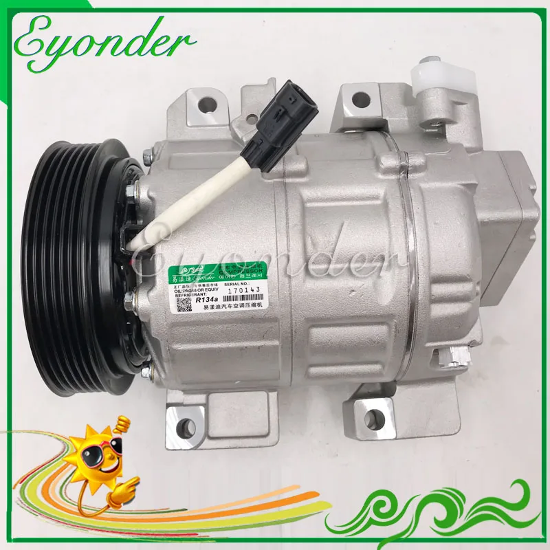 

A/C Air Conditioning Compressor Cooling Pump DCS171C for Nissan Sentra Altima L4 X-Trail Xtrail T31 2.5L 92600-JA00A 92600JA000
