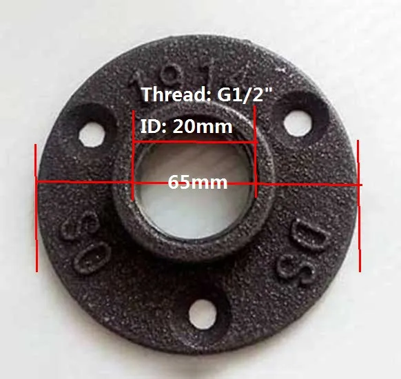 base 65mm DN15 1 in 2 inch FLANGE BASE
