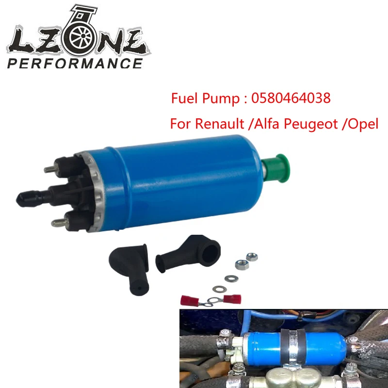 

LZONE - New High Quality Electric Fuel Pump 0580464038 For Renault /Alfa Peugeot /Opel JR-FPB004