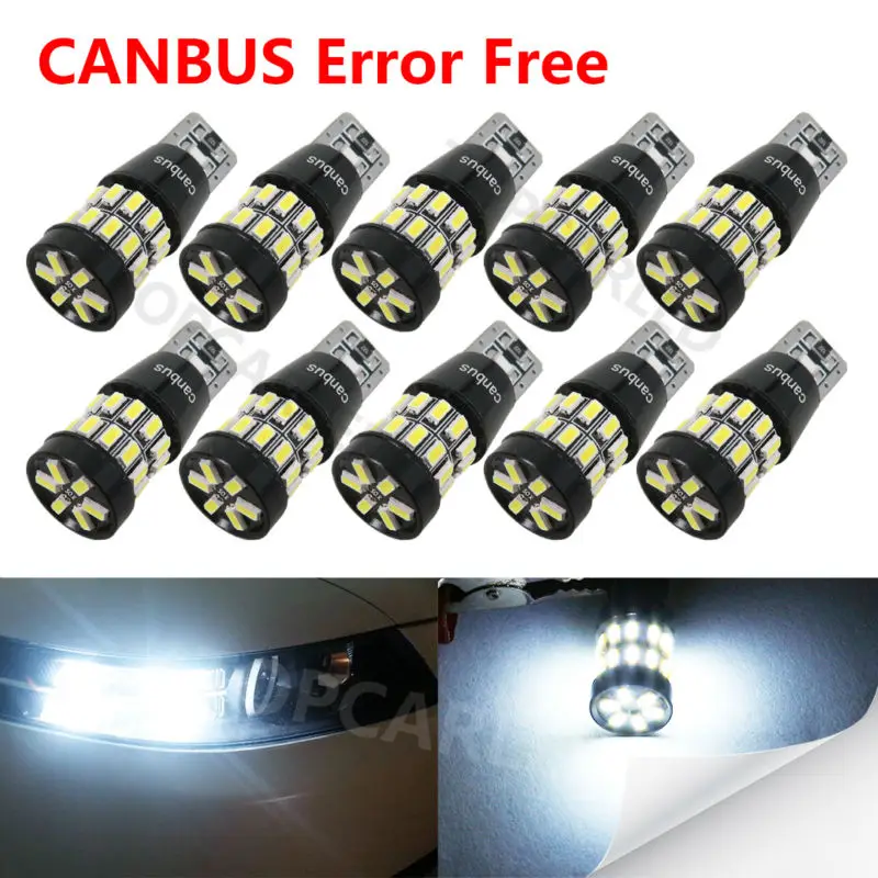 1pcs T10 Canbus error free LED T15 921 Led Reverse Lights Backup Bulb