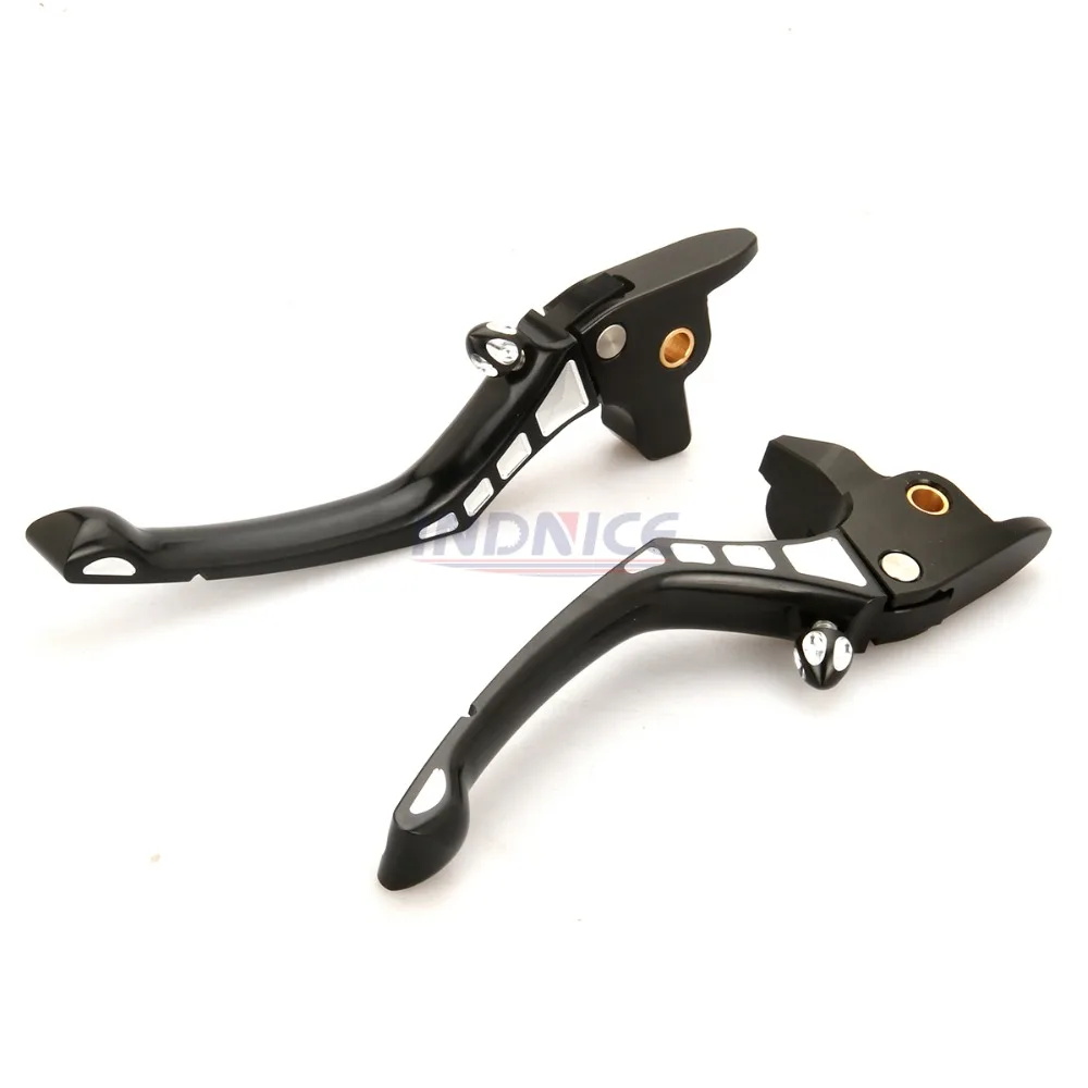 Black Contrast Cut Regulator Clutch lever /& Brake Lever For Harley touring models FLHT FLHX FLTR FLHR FLHTCU FLHTCUTG 2017-2019