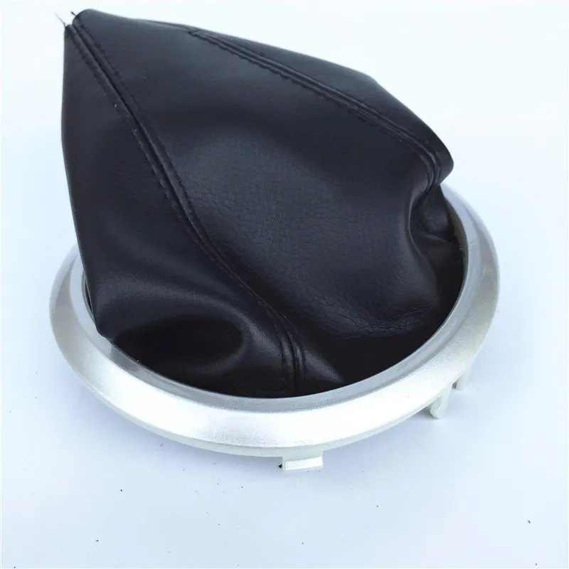 Черный автомобиль MT рычаг переключения передач Gaiter Boot Case для Suzuki Swift MK2 2005 2006 2007 2008 2009 2010 Пылезащитная крышка воротник рамка