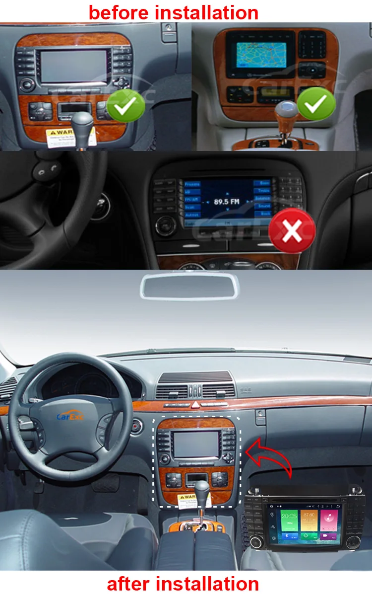 Best 7 Inch Android 9.0 Octa Cores Car Radio Stereo Systemr For Mercedes Benz S320 S350 S400 W220 W215 S Class GPS Multimedia Carplay 0 Best 7 Inch Android 9.0 Octa Cores Car Radio Stereo Systemr For Mercedes Benz S320 S350 S400 W220 W215 S Class GPS Multimedia Carplay 0