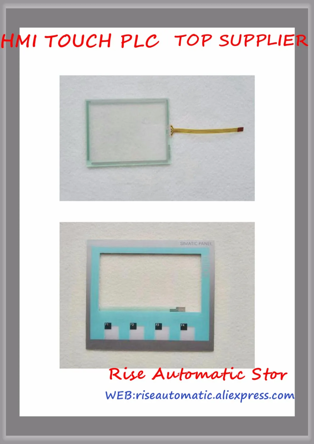 New for KTP400 4 Inch Touch Panel HMI 6AV6647-0AA11-3AX0 6AV66470AA113AX0 Keypad Membrane + Touch Glass New for KTP400 4 Inch Touch Panel HMI 6AV6647-0AA11-3AX0 6AV66470AA113AX0 Keypad Membrane + Touch Glass