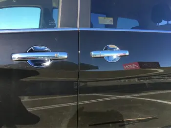 

For NISSAN SERENA Outside door bowl cover trim ABS chrome 4Pcs 2016-2019