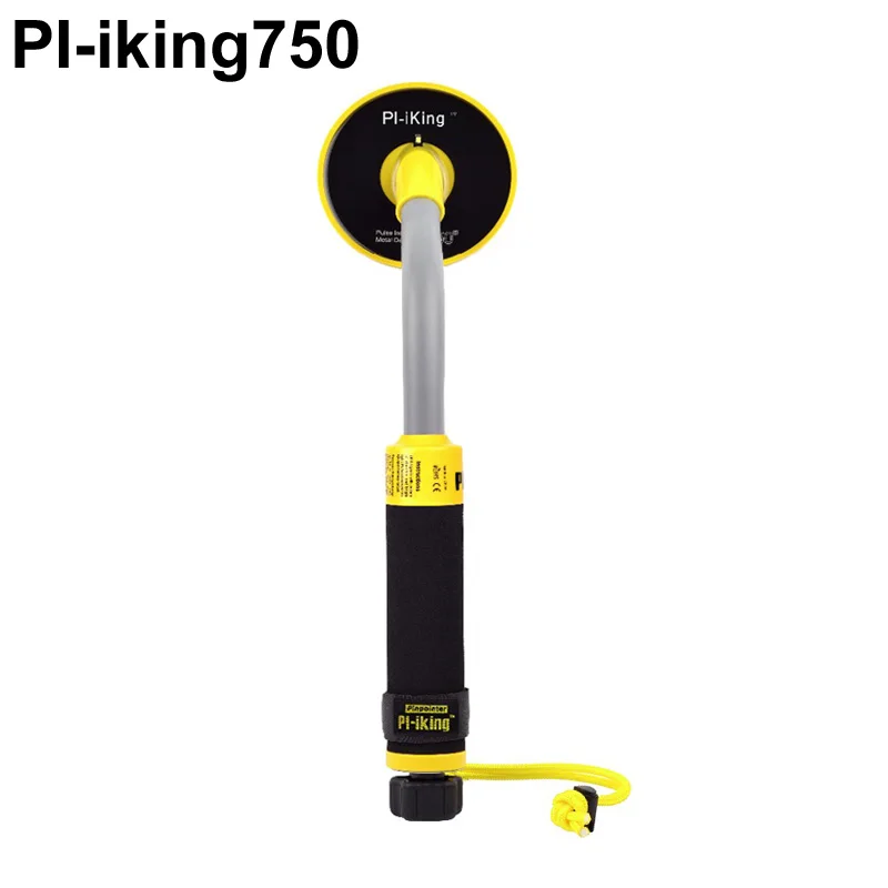 

Pi-iking750 Metal Detector 100Feet Waterproof Pinpointer- Handheld Pulse Induction Targeting Underwater Hunting Metal Detecting