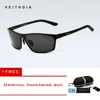 VEITHDIA-gafas de sol polarizadas cuadradas de aluminio para hombre, accesorios para conducir, azules, 6520 ► Foto 3/6