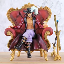 Аниме одна деталь портрет. Пиратов попxl Дракуле Mihawk статуя GK ПВХ фигурка Коллекционная модель игрушки