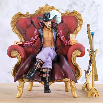 

Anime One Piece Portrait.Of.Pirates POPXL Dracule Mihawk GK Statue PVC Figure Collectible Model Toy