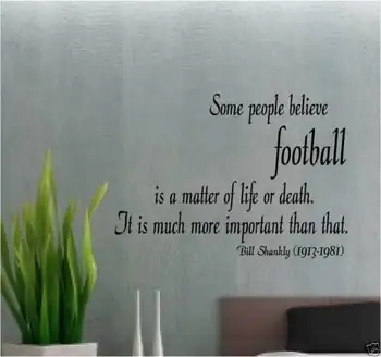 

Fashion BILL SHANKLY LIVERPOOL WALL QUOTE ART FOOTBALL FREE SHIPPING
