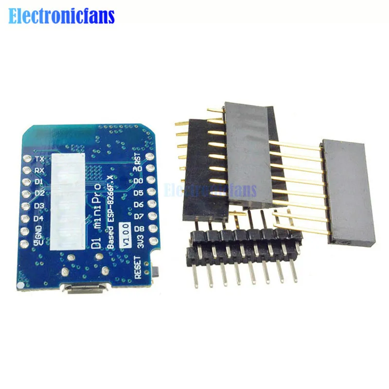 Для wemos D1 Mini Pro 16 м байт внешний Телевизионные антенны разъем nodemcu esp8266 esp8266f CP2104 WI-FI IOT развитию с шпильки