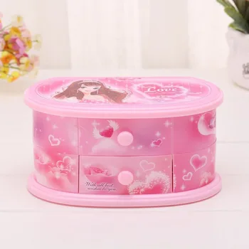 

Makeup Mirror Music Box To Send Birthday Gift Music Box Rotating Ballet Girl Kindergarten Student Gift b