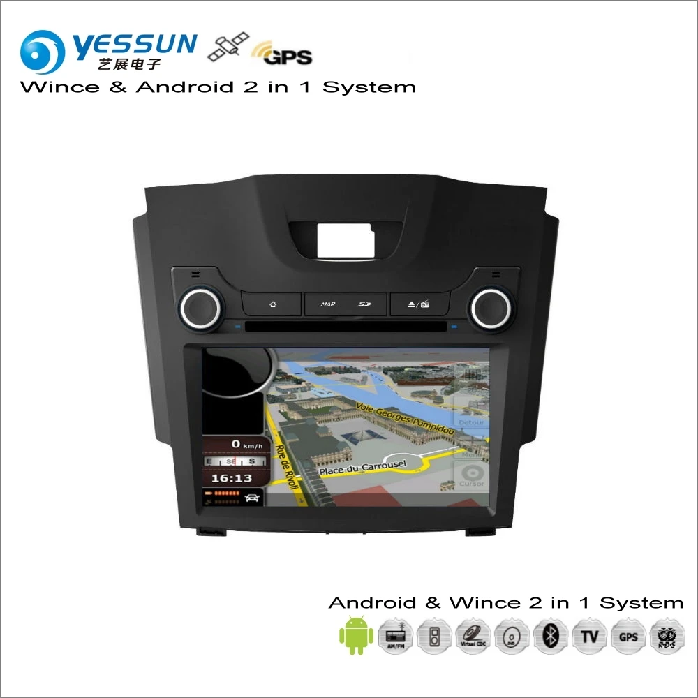 

YESSUN For Chevrolet Colorado / S10 2012~2013 - Car Android Multimedia Radio CD DVD Player GPS Map Navigation Audio Video Stereo