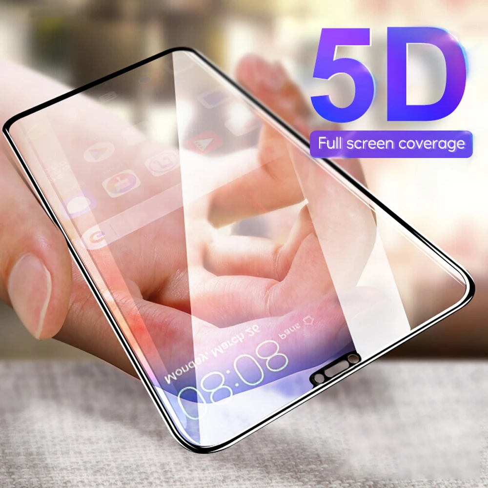5D Защитное стекло для iphone 7 Plus полностью закаленное защитное XS Max XR X 6 6S 8