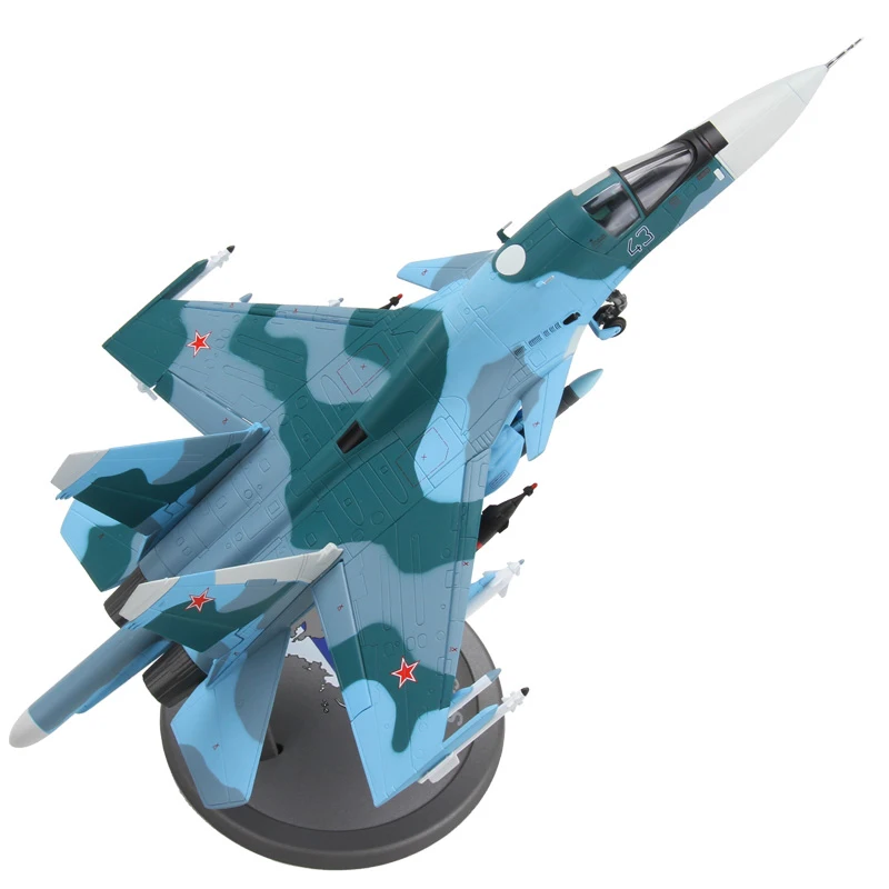 

Brand New Terebo 1/72 Scale Fighter Model Toys Russia SU-34 (SU34) Flanker Combat Aircraft Kids Diecast Metal Plane Model Toy