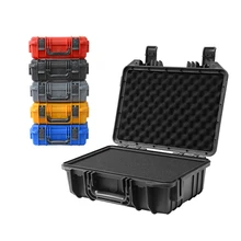 Boîte à outils de sécurité pour caméra, boîte à outils de sécurité, antichoc avec éponge, 350x280x133mm, boîte à outils boîte à outils en plastique