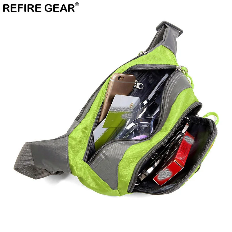Refire Gear Outdoor Waist Bag Sports Waterproof Lightweight Chest Bag Pocket Trekking Hiking Climbing Skiing Fishing Waist Bags Refire Gear Outdoor Waist Bag Sports Waterproof Lightweight Chest Bag Pocket Trekking Hiking Climbing Skiing Fishing Waist Bags