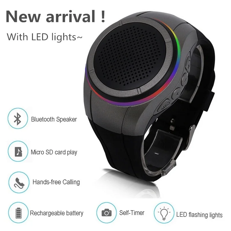 

10 Hour FM Wireless Speaker Portable Wearable Bluetooth Speaker Mini hifi Subwoofer phone soundbar woofer loudspeaker for xiaomi