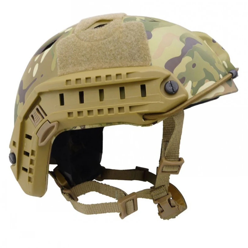 

New Brown/Black Airsoft FAST Base Jump Helmet Goggles Edition Military Tactical Airsoft Paintball SWAT Protective Fast Helmet