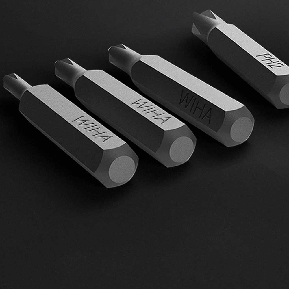 Набор отверток Xiaomi Mijia Wiha комплект из 24 магнитных насадок с алюминиевым