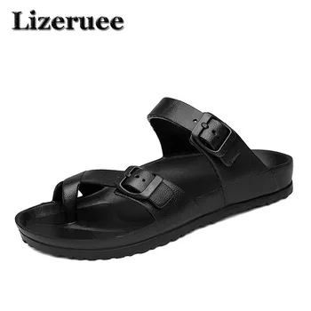 

New 2018 Summer EVA Massage Fashion Sandals Mens Flip Flops Casual Patch Breathable Men Sandalias Hombre Beach Slippers ME110