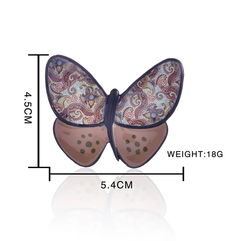 Женская эмалированная брошь с бабочкой, булавка, модное ювелирное изделие, тренд, Стильная Милая брошь в виде насекомых для девушек, модные женские аксессуары, брошь, ювелирное изделие