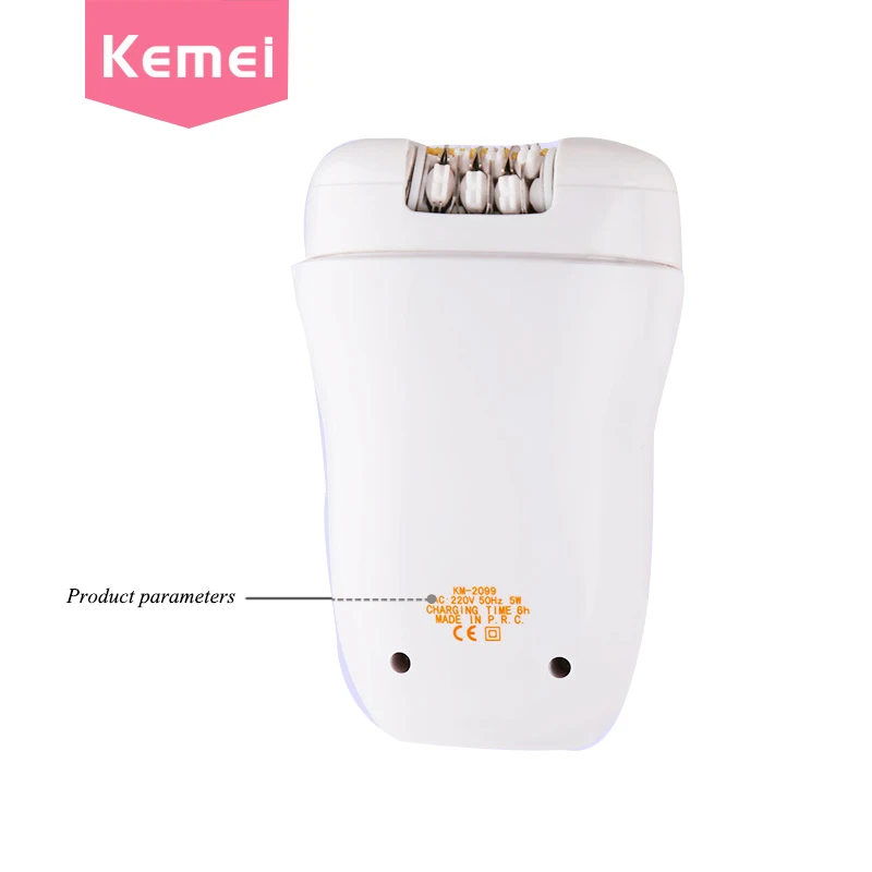 Kemei depilador feminino 2 in1 белый Эпиляторы удаления волос леди бритвы депиляция Электрический D Эпиляторы epilasyon триммер для Для женщин