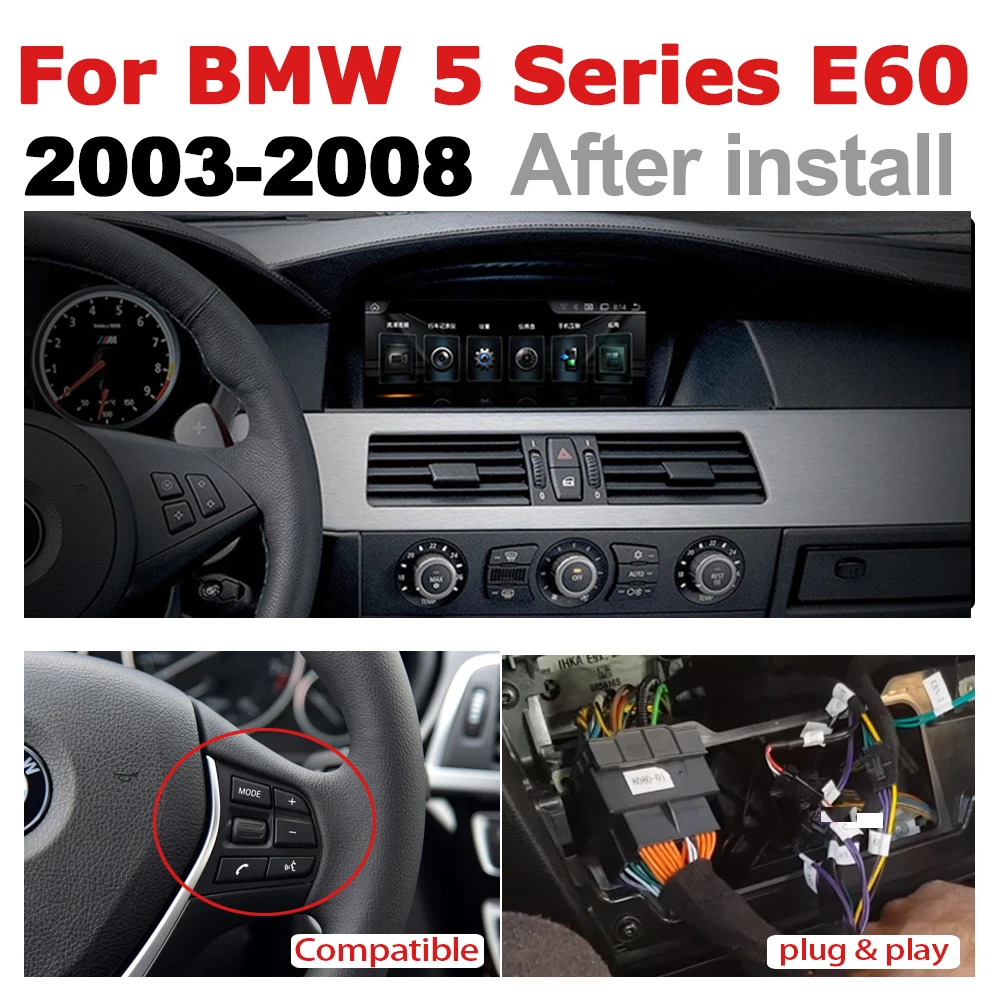 Cheap Car Radio 2 din GPS Android Navigation For BMW 5 Series E60 2003~2008 CCC AUX Stereo multimedia touch screen original style 1 Cheap Car Radio 2 din GPS Android Navigation For BMW 5 Series E60 2003~2008 CCC AUX Stereo multimedia touch screen original style 1